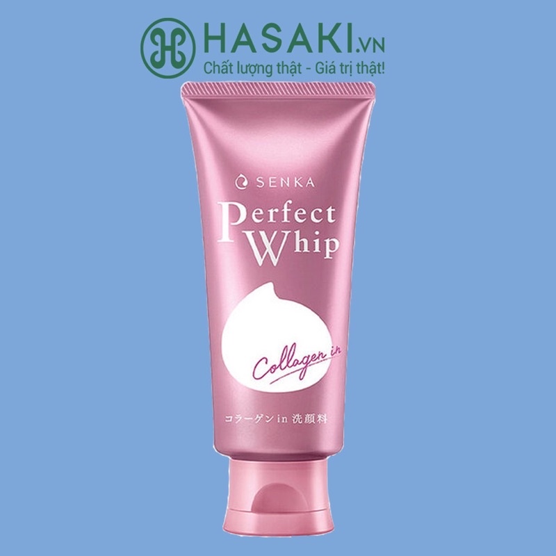Sữa rửa mặt tạo bọt chiết xuất tơ tằm trắng Senka Perfect Whip 120g_14839