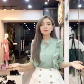 Quần váy 6 cúc