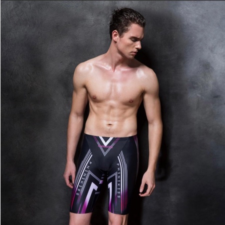 Quần bơi nam Phinikiss chất liệu nhanh khô màu tím/đen | BigBuy360 - bigbuy360.vn