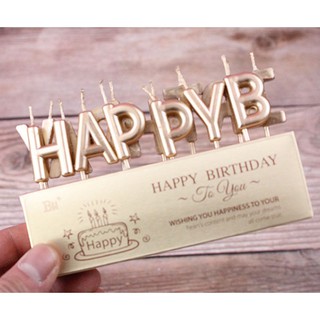 Nến chữ HPBD