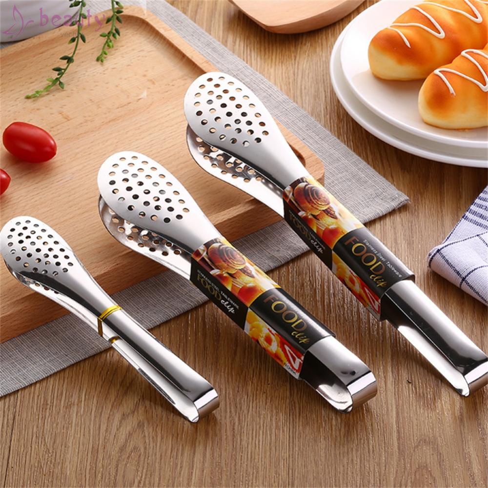 Kẹp Gắp Thức Ăn BBQ Bằng Thép Không Gỉ Mới Và Chất Lượng Cao
