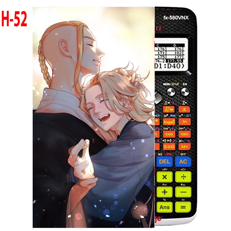 Decal Máy tính CASIO fx570, fx580...anime Tokyo Revengers