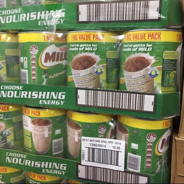 Sữa Milo hàng nội địa úc 1kg,1,2kg