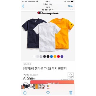 Áo Champion Korea sale