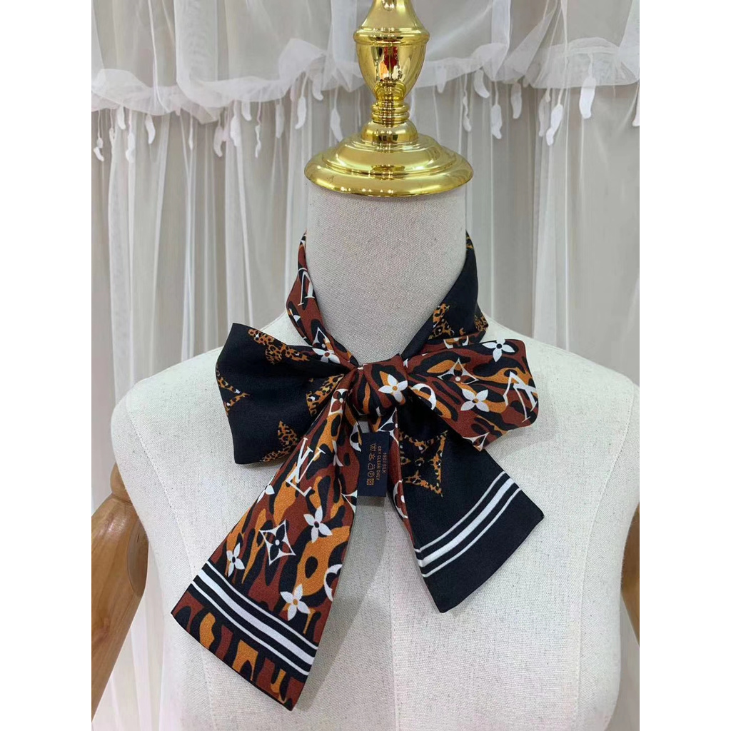 Khăn Choàng Cổ / Xách Tay Bằng Ruy Băng Lụa Thời Trang Mới Cho Nữ