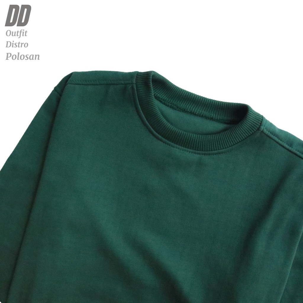 Áo Nỉ Dài Tay Cổ Tròn Thời Trang Nam Nữ | BigBuy360 - bigbuy360.vn