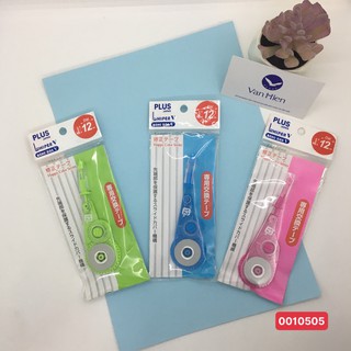 Siêu rẻ Ruột băng xóa Plus WH-105TR (12m) - Ruột xóa kéo - Ruột xóa phủ Văn Hiến C7