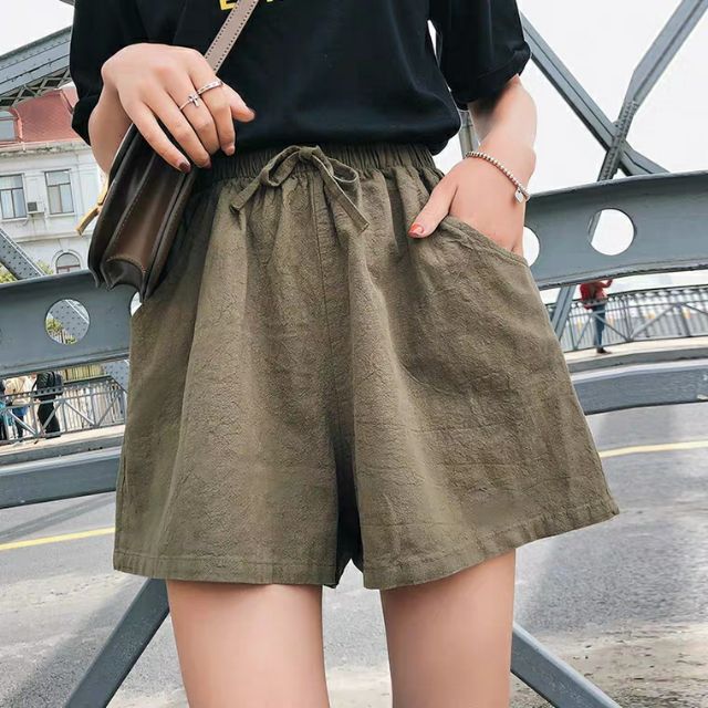 [FREESHIP] Quần đùi quần short nữ cạp chun dây rút nhiều màu đẹp | BigBuy360 - bigbuy360.vn