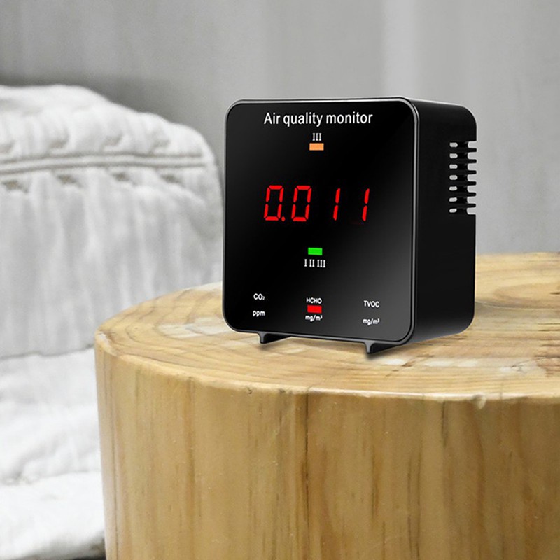 CO2 Meter Tester Household Air Quality Monitor Carbon Dioxide