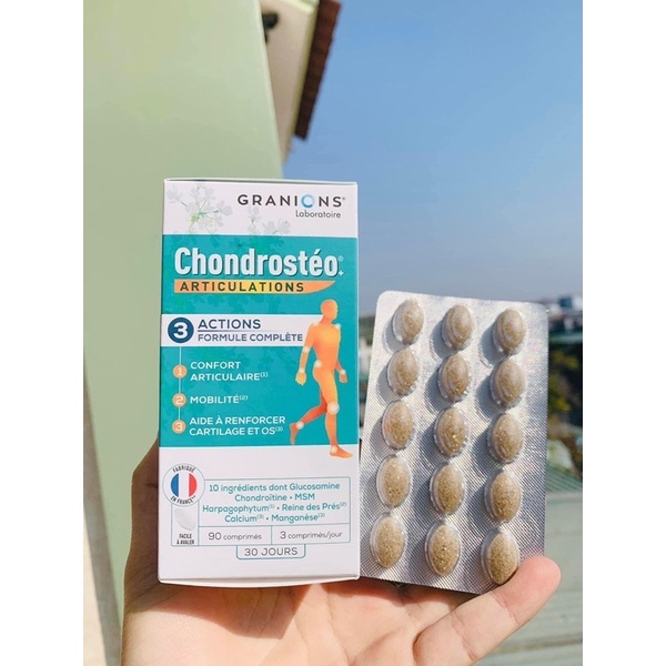 Chondrosteo 90 viên Hàng nhập Pháp 5.0
