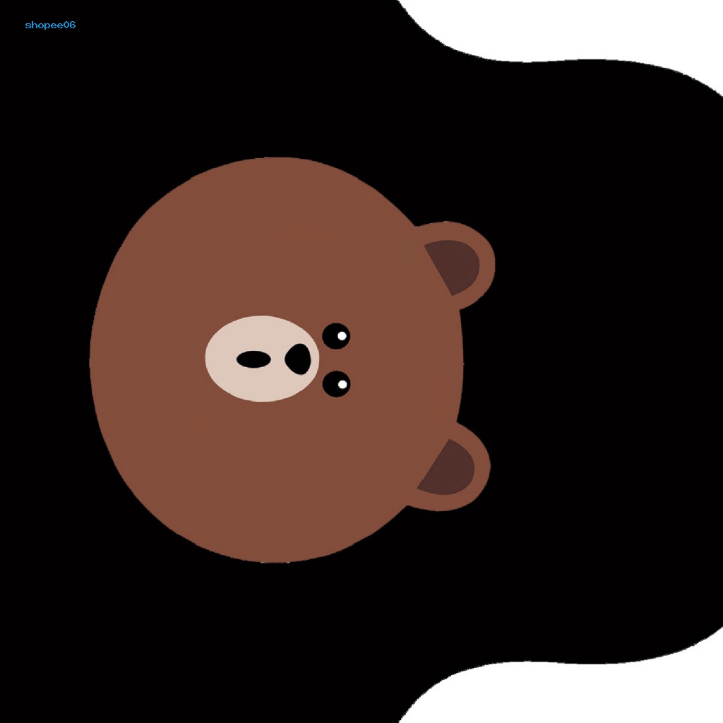 Thảm Lót Phía Sau Xe Hơi Hình Gấu Nâu Dễ Thương Xinh Xắn