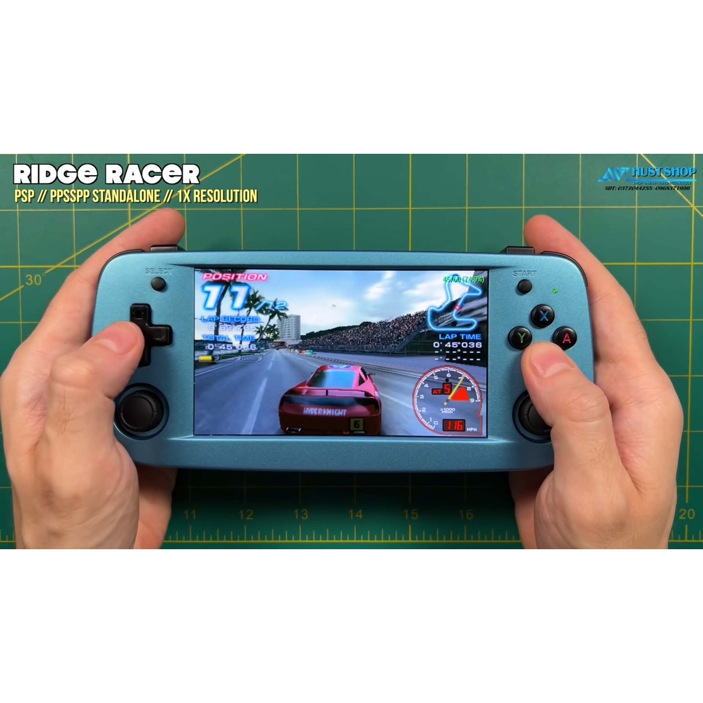 Máy Chơi Game Anbernic RG503 Màn Hình Oled IPS 4.95 inch Chip Cải Tiến Hỗ Trợ Hơn 20+ Dòng games PSP/PS1/Dreamcast/NDS..