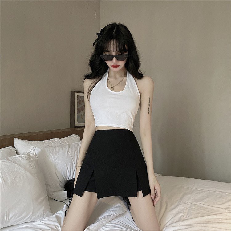 Chân váy chữ a chỉ nổi bút chì, chân váy đen ulzzang công sở AnDuShop | BigBuy360 - bigbuy360.vn