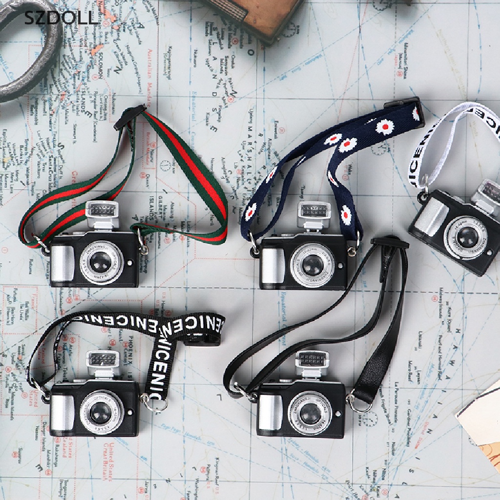 Máy Ảnh Đồ Chơi Mini Trang Trí Nhà Búp Bê