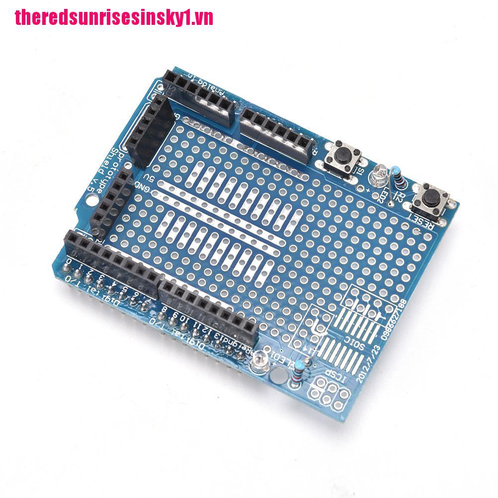 (3C) Bảng Mạch Atmega328P Arduino Prototy Prototy Protole + Mini Breadboard Uno