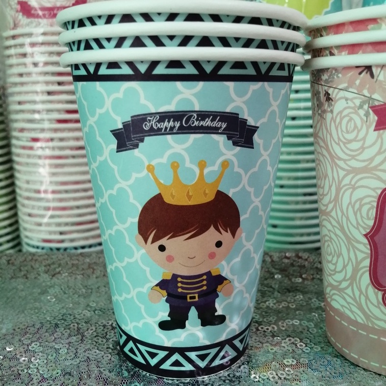 50 Ly giấy thiết kế nhiều chủ đề size 12oz  300ml