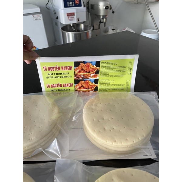 Đế pizza làm sẵn 1 gói 5 cái  chất lượng thơm ngon