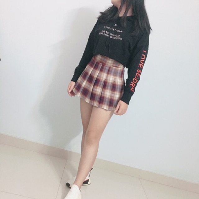 Chân váy tennis 😘 ( hình thật )