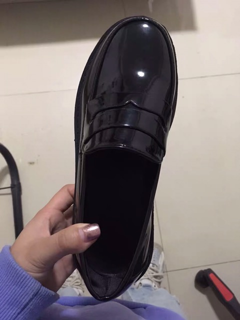 (SẴN Lì 37 38) Giày oxford búp bê nữ da PU mềm vintage Ulzzang | BigBuy360 - bigbuy360.vn