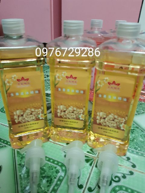Combo 3 chai Tinh dầu massa body trong Spa &TMV 1000 | BigBuy360 - bigbuy360.vn