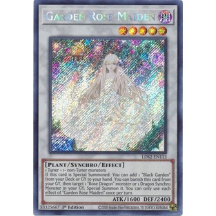 Thẻ bài Yugioh - TCG - Garden Rose Maiden / LDS2-EN113'