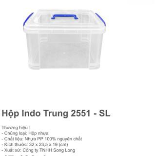 Hộp indo trung 14,2 lít thiết kế nuôi thú cưng