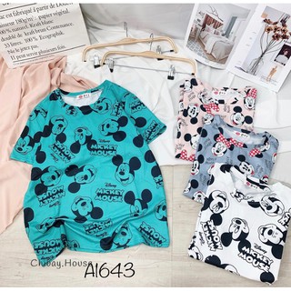 Áo thun hình Mickey ( đổi trả nếu không giống hình )
