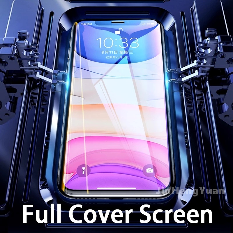 Phù Hợp Kính Cường Lực HD Bảo Vệ Toàn Màn Hình Chống Rơi Vỡ Cho Iphone 13 12 11 Pro Max