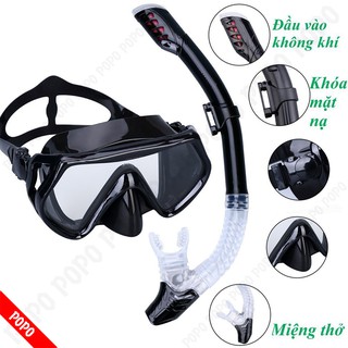 MẶT NẠ LẶN ỐNG THỞ POPO 1526