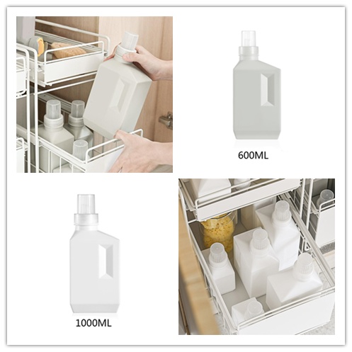 Bình Đựng Dầu Gội Dung Tích Lớn 600 / 1000ml Tiện Dụng