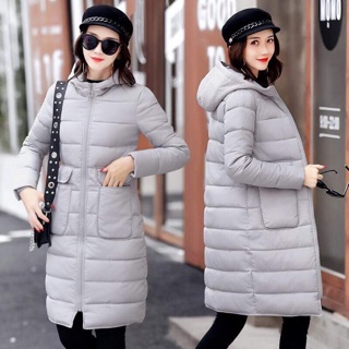 Áo phao dáng dài cực đẹp