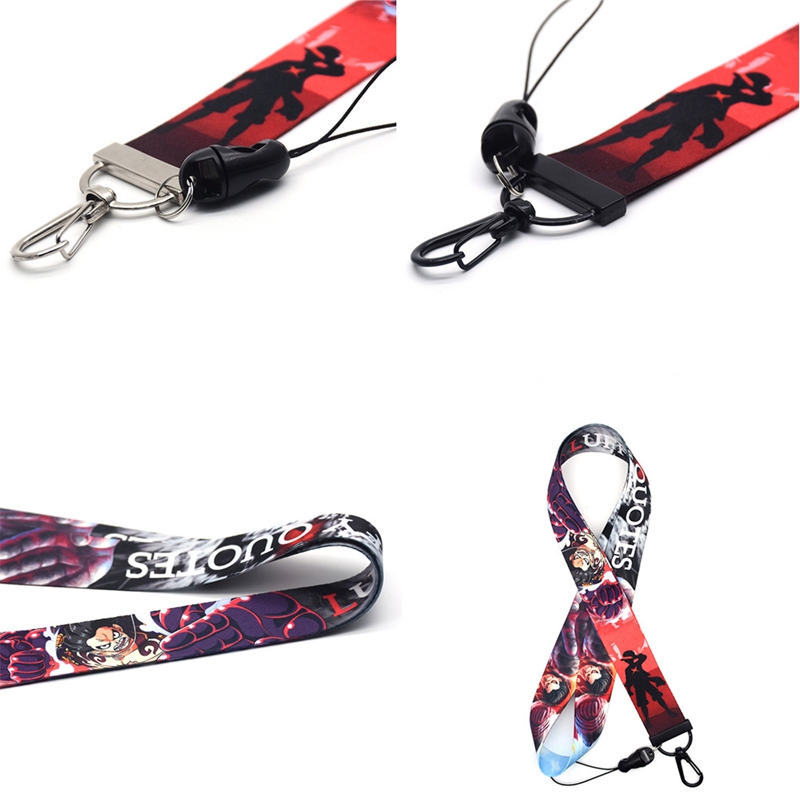 Dây đeo điện thoại in hình nhân vật One Piece độc đáo