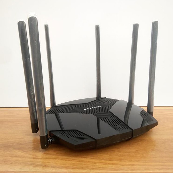 Bộ phát wifi Router Mercury D126 1200M 6 râu anten 5gHz 2.4gHz xuyên tường Mu-Mimo 3x3 repeater youngcityshop 30.000 | BigBuy360 - bigbuy360.vn