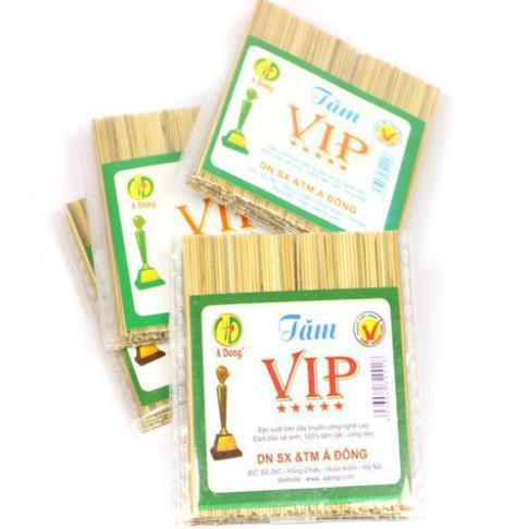 10 Gói Tăm VIP, Hàng Chuẩn, Đủ Số Lượng, Làm Từ Tre Dẻo Được Kiểm Duyệt Cẩn Thận, Chống Mốc, Không Mùi