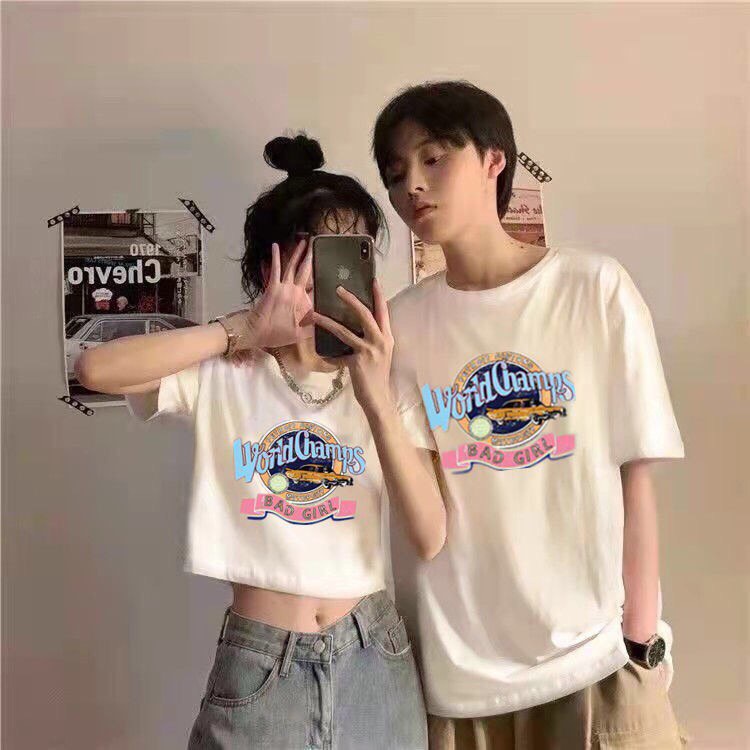 SÉT Áo WorldChamps phiên bản Hàn Quốc trẻ trung năng động cá tính dành cho các cặp đôi- ZADOLA FASHION