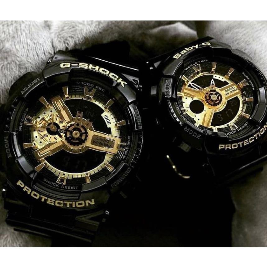 [ảnh thật] Đồng hồ thể thao nam Gshock GA110 Black