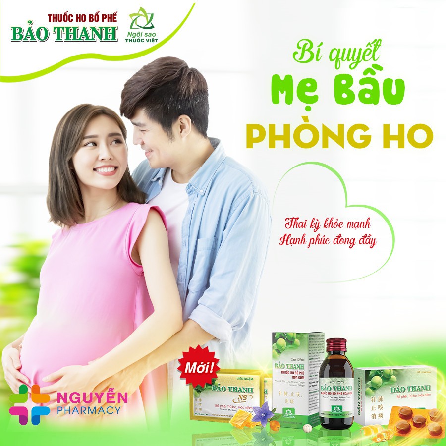 Siro Ho Bổ Phế BẢO THANH - Hoá Đờm Hiệu Quả 125Ml