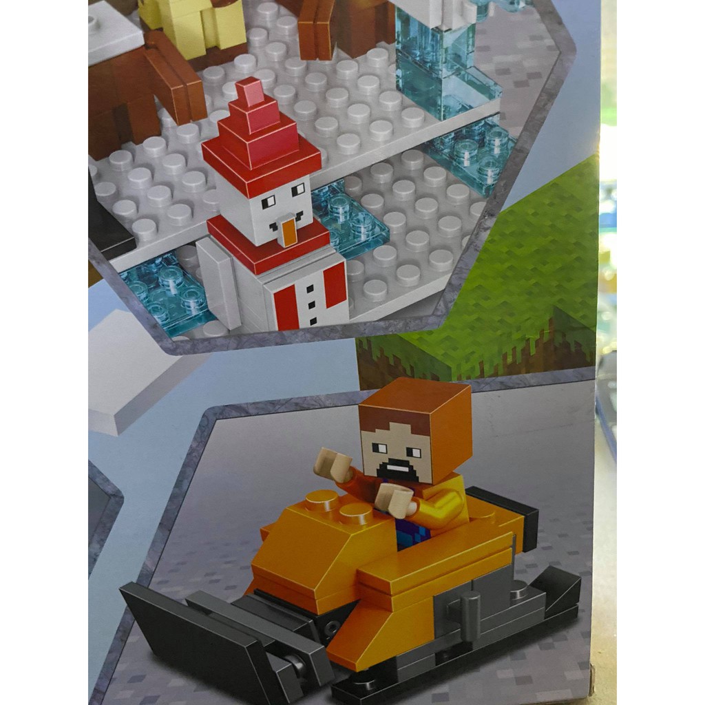 Lego- Minecraft SX10070 Noel 374 MẢNH GHÉP