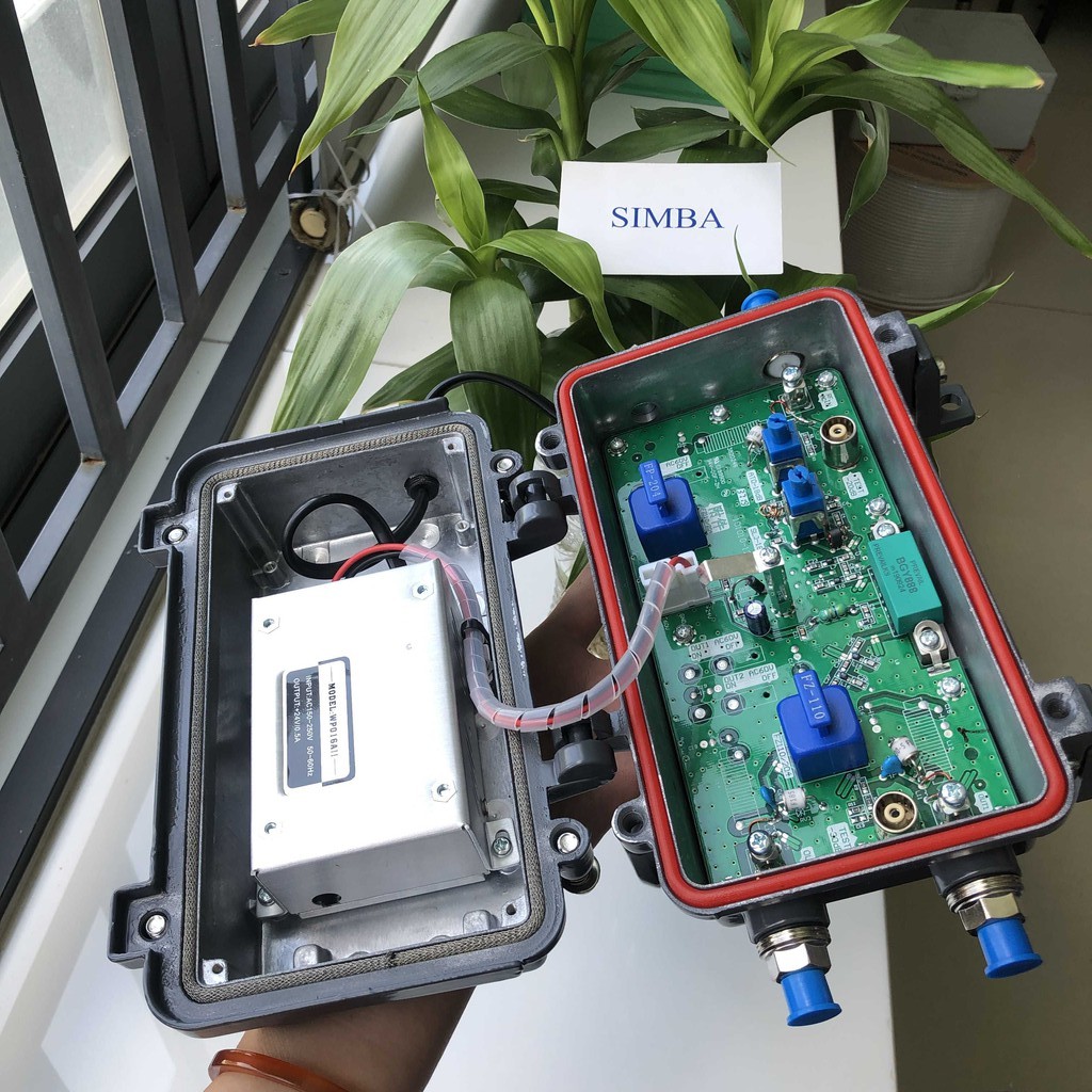 01 Khuếch Đại SÓNG TIVI ĐẨY CÁP Truyền Hình Cáp 30DB, 1 chiều WF-8130 PREVAIL kích nét LOẠI TỐT