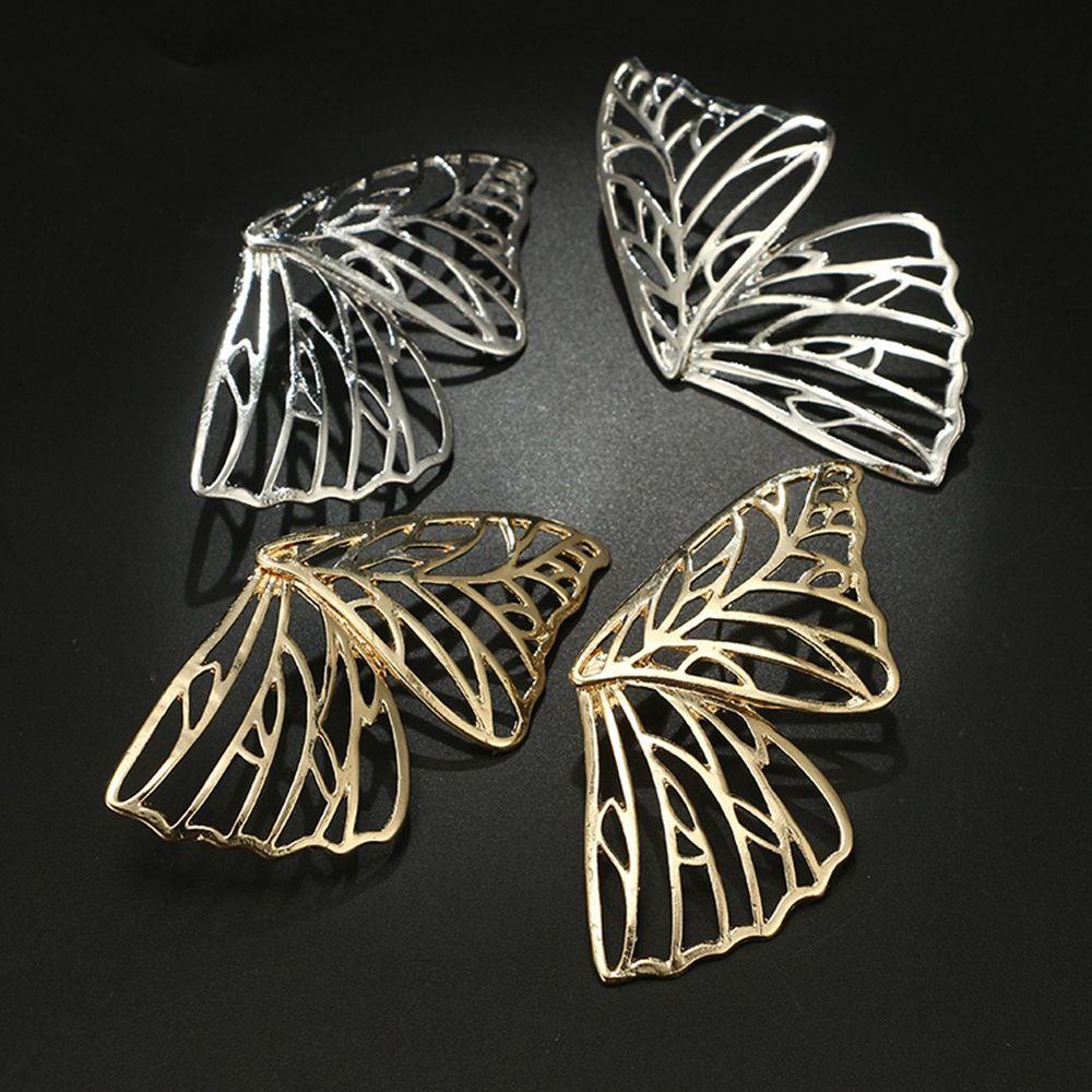 BORAG Bông Tai Hợp Kim Kẽm Hình Bướm Phong Cách Boho