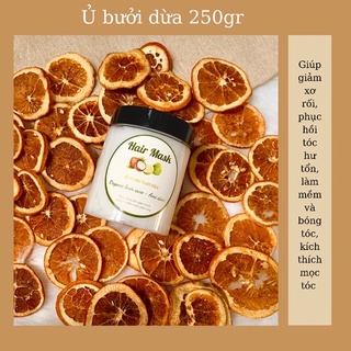Ủ Bưởi Dừa 250gr- Giảm khô sơ, cho tóc nhuộm- Ami store