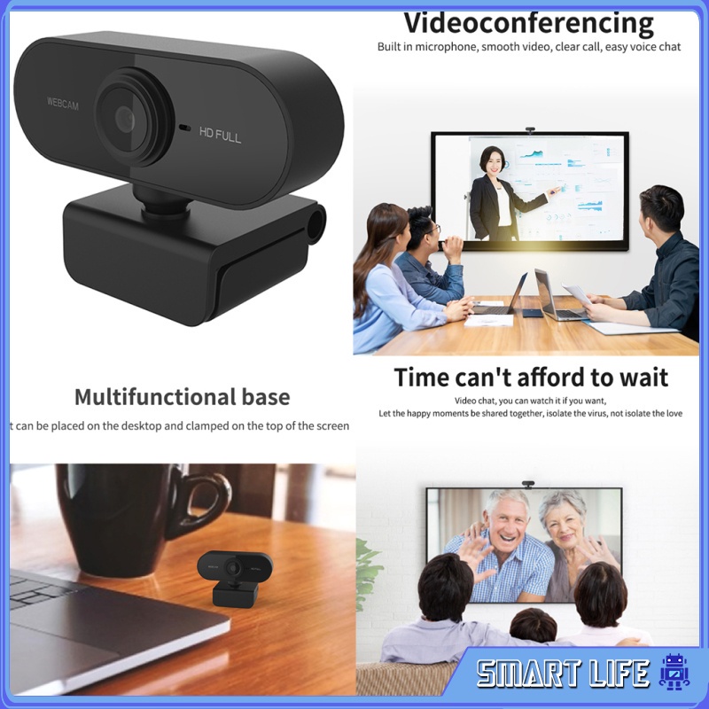 Webcam Hd 1080p Tự Động Lấy Nét Tích Hợp Micro Cho Máy Tính Mới | BigBuy360 - bigbuy360.vn