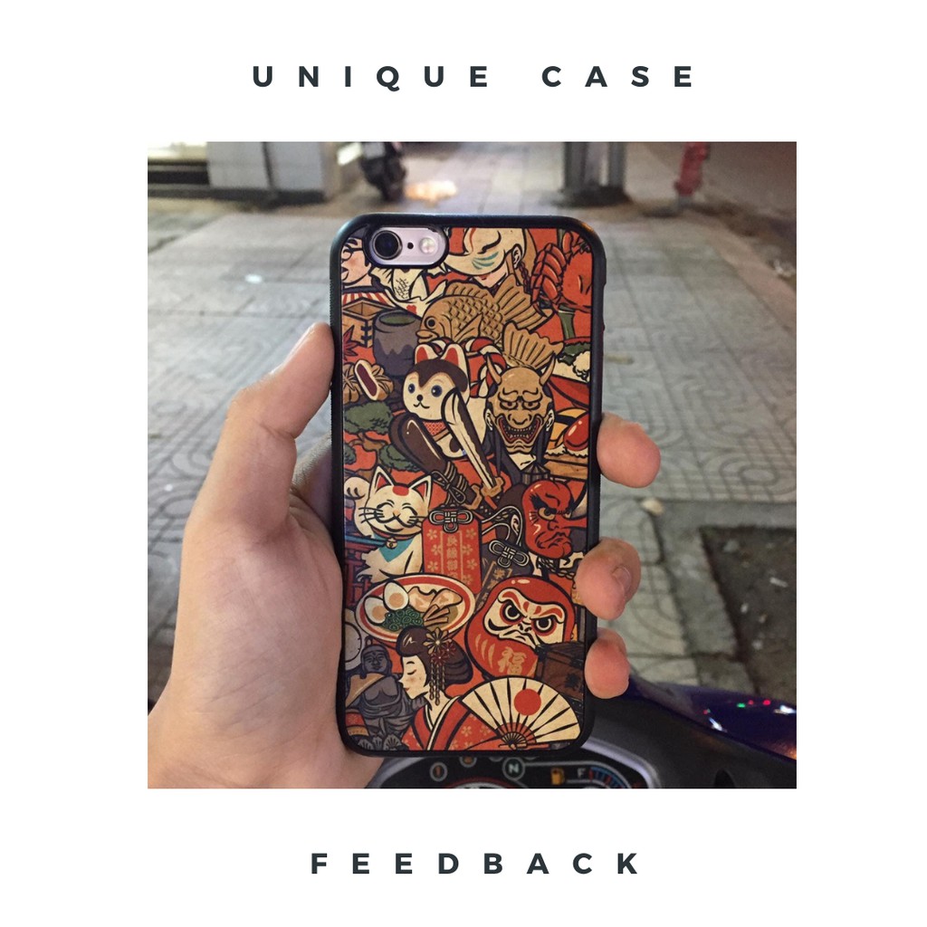 Ốp lưng Unique Case dành cho iPhone Phong cách Nhật Bản Chất CHAT001