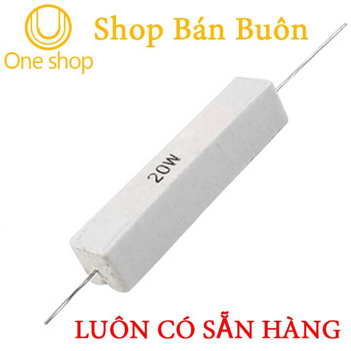 Điện Trở Công Suất 20W 5% ( Trở Sứ )