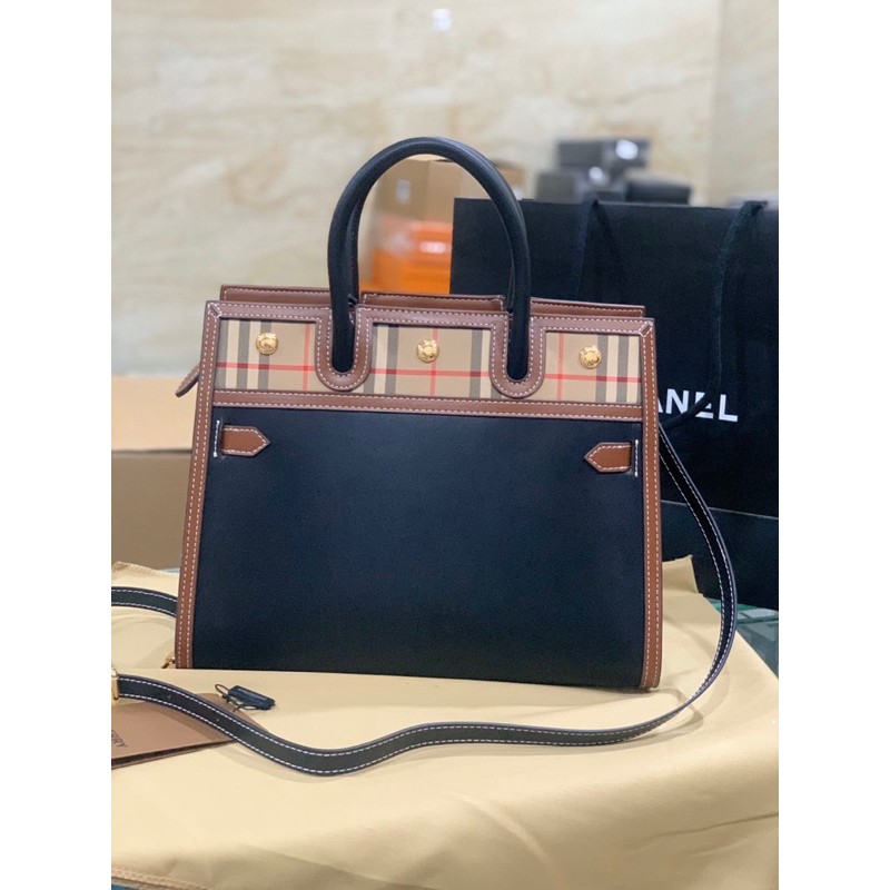 Túi W488-34 Burberry bản da thật🌸❤️