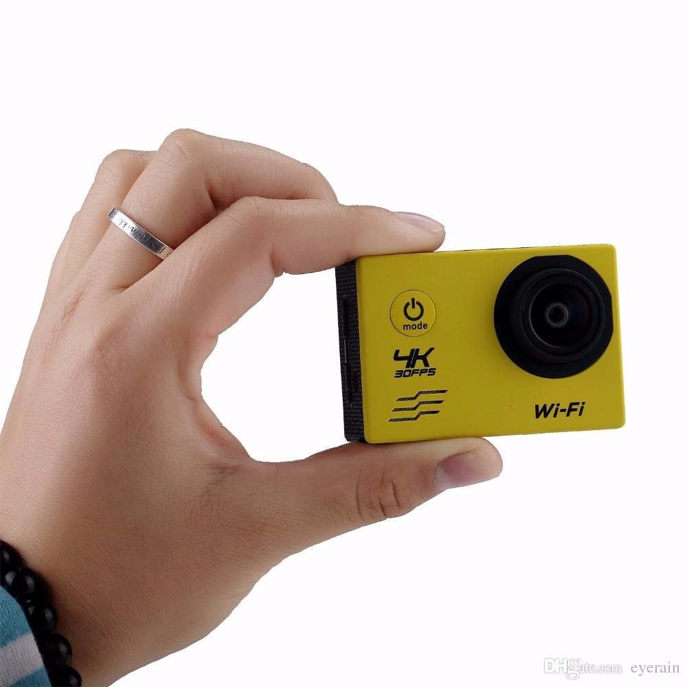 Camera hành động Chuẩn 4K kết nối WIFI chống nước (Bạc)