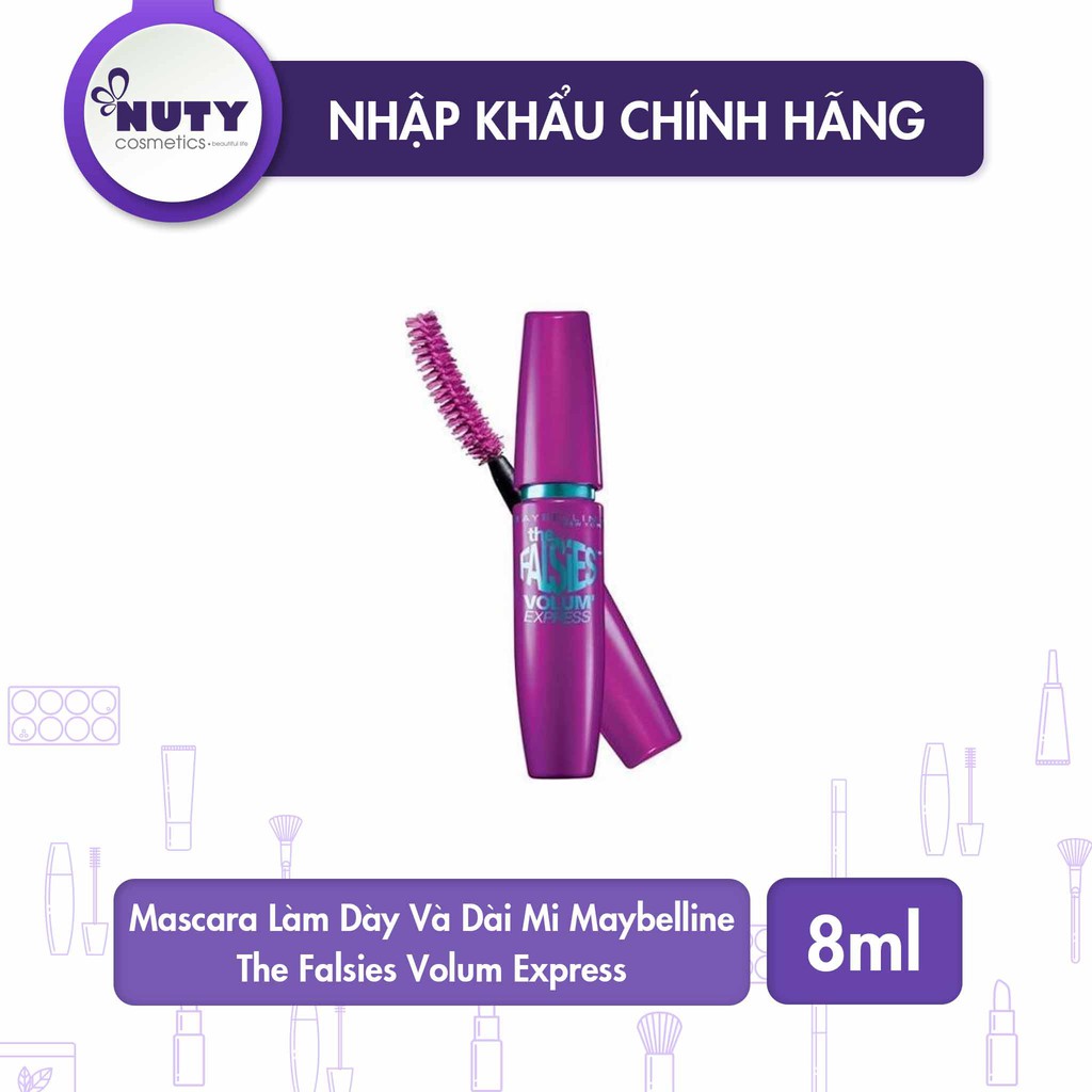 Mascara Làm Dày Và Dài Mi Maybelline The Falsies Volum Express (8ml)