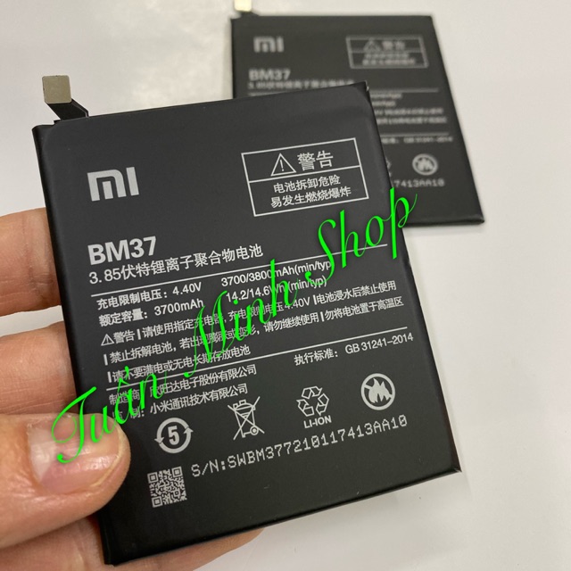Pin Mi 5S Plus BM37