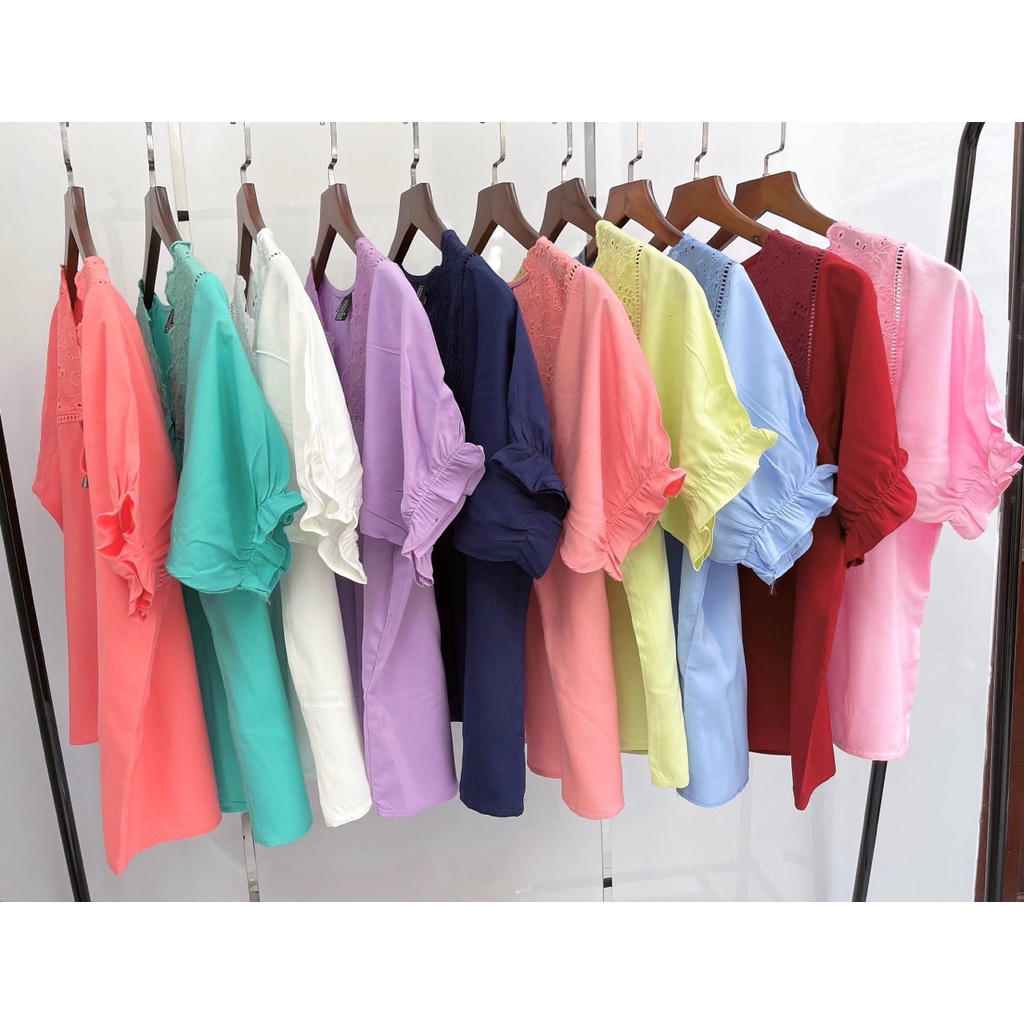 Đồ bộ tole lửng F21 cổ tim phối ren kate