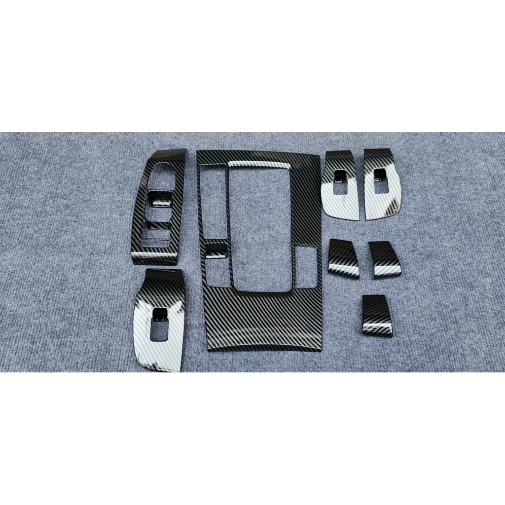 Ốp Nội Thất Xe Mazda 3 2020 2021 Mẫu ABS CARBON- 8 chi tiết